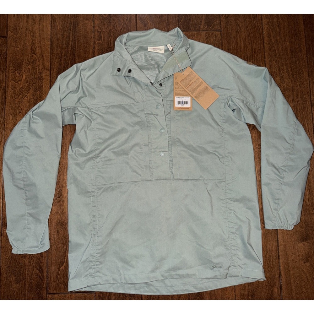 Fjallraven Abisko Hike Anorak Women's Jacket, Misty Green, X-small NWT